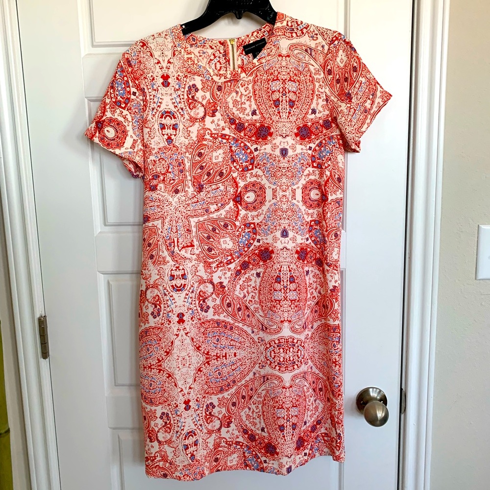 Cocktail Dress with Indian Inspired Pattern